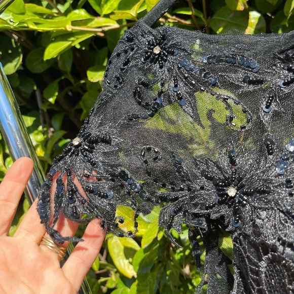 Unique Vintage, gothic maxi formal
dress - Picture 3 of 8